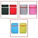 2-Sided Reversible Premium Laptop Just Fit Neoprene Sleeve Case Cover for Amazon 1st and 2nd Generation Kindle Electronic Reading Device (Kindle NOT included)