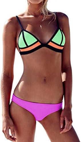 ImJoy Women's Sexy Swimwears Bikinis Swimsuit Set Push up Bikini Set