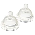 SAVE $0.08 - Playtex Drop-Ins NaturaLatch Silicone Nipple - Medium Flow - 2 Pack $4.01