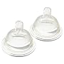 Playtex Drop-Ins NaturaLatch Silicone Nipple - Medium Flow - 2 Pack