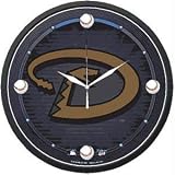 Arizona Diamondbacks MLB Round Wall Clock