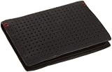 Nike Men's Perforated Credit Card Wallet,Black,One Size