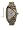 Geneva Platinum Triangular Face Fashion Watch