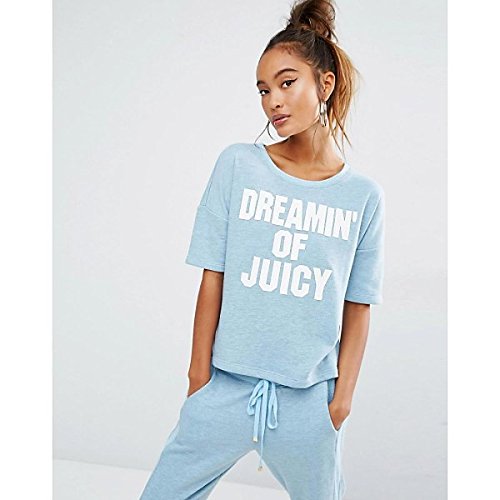 ジューシークチュール アウター パーカ＆スウェット Juicy Couture Dreaming Lounge Pullover Heathergla [並行輸入品]