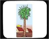 Mouse Pad with Middle East , scenery, Arabia, palm tree , landscape, house