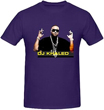 Cloyda DJ Khaled Album Logo Men's Shirt Purple 3XL