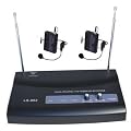AZUSA VHF-Funk-Mikrofon-Set 179.3+174.5MHz, wireless