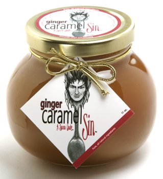 Caramel Sin Ginger, 11 Ounce Jar by Caramel Sin