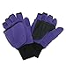 CTM Kids and Teens Fleece Convertible Fingerless Winter Mitten / Gloves