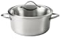 Calphalon Contemporary Stainless 6-1/2-Quart Soup Pot with Glass Lid