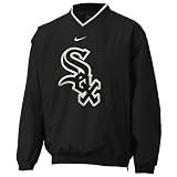 Nike Chicago White Sox Black Tackle Twill Windshirt