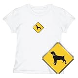 T-Shirt Woman White Sign Cane Corso Dog