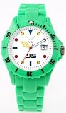 LTD Watch Vs JLS - Limited Edition Marvin Humes Green Bracelet and Bezel with White Dial Watch LTD-040122