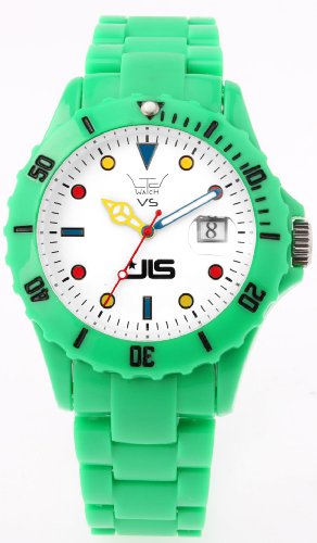 LTD Watch Vs JLS - Limited Edition Marvin Humes Green Bracelet and Bezel with White Dial Watch LTD-040122