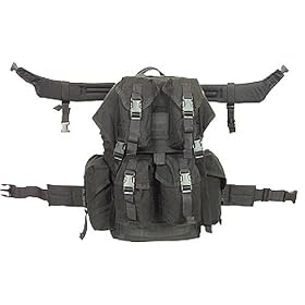 Tactical Assault Pack / Backpack - Military Spec - Unisex - Black