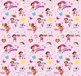 Dora The Explorer Gift Wrapping Paper 4m LONG Roll