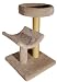 TwoTier 23 Cat Tree : Optional Sisal 2 FEET OF SISAL : Parts  Base Color GREY : Poles Color TAN