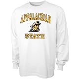Appalachian State Mountaineers White Bare Essentials Long Sleeve T-shirt