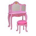 Princess Vanity Table and Stool Set