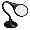 Lumifier Flex Tabletop Magnifier - Black