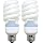 GE Lighting 75413 26-Watt CFL Spiral Reveal Light Bulb, 100-Watt Equivalent, 2-Pack