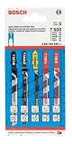 Bosch #T500 5PC Jig Blade ASST