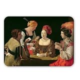 The Cheat with the Ace of Diamonds,.. - Mouse Mat Art247 Highest Quality Natural Rubber Mouse Mats - Mouse Mat