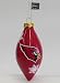 Arizona Cardinals Tear Drop Ornament