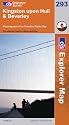Kingston-upon-Hull and Beverley (Explorer Maps) (OS Explorer Map)