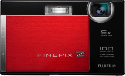 Fujifilm FinePix Z200fd 10MP Digital Camera with 5x Optical Dual Image Stabilized Zoom (Black & Red) 41MQNNQ2aNL Fujifilm FinePix Z200fd 10MP Digital Camera with 5x Optical Dual Image Stabilized Zoom (Black & Red)