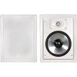 8" 100-Watt 2-Way Rectangular In-Wall Speakers