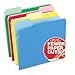 Letter File Folders, Assorted, PK 100