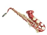 Cecilio Red Lacquer w/ Gold Accents Tenor Saxophone w/ Case and Accessories
