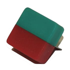 Micro Switch AML51-D10RG Square Split Screen Red Green Lens Actuator for AML Square Series Switches... by Micro