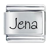 Name Jena Italian Charms Bracelet Link