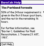 BurnCalc
