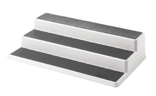 Copco 2555-0188 Non-Skid 3-Tier Cabinet Organizer - 15-Inch Image Copco 2555-0188 Non-Skid 3-Tier Cabinet Organizer - 15-Inch