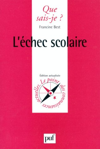 L'Echec scolaire
