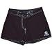 Women's Hemp Surf Trunks Black