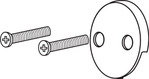 Delta Faucet RP31556RB Overflow Plate and Screws, Venetian Bronze