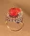 Marquise Ring (red) Halloween Costume Accessory