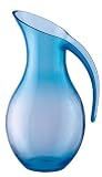 Review Guzzini G2343.00/66 / Guzzini Happy Hour Blown Jug in Clear Blue