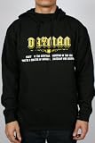 Always Sunny In Philly Dayman Pullover Mens Hooded Sweater in Black, Size: XX-Large, Color: Black