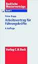 Arbeitsvertrag f&uuml;r F&uuml;hrungskr&auml;fte: Au&szlig;ertarifliche und leitende Angestellte