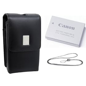 Canon Digital Elph Accessory Kit for Canon SD700 IS, SD800IS, SD850IS, SD900, SD950IS & SD870IS Digital Cameras