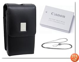 Canon Digital Elph Accessory Kit for Canon SD950 IS, SD900, SD870 IS & SD850 IS Digital Cameras