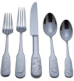 Reed & Barton Game Birds Stainless Steel 5-Piece Place Setting, Service for 1