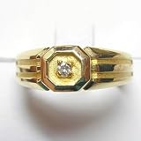 14K Man's Diamond Ring