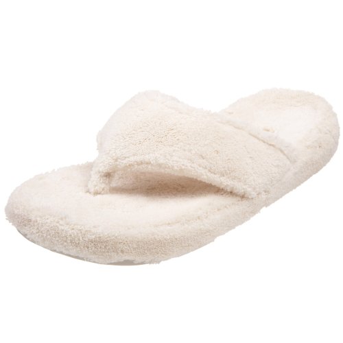 ACORN Women's New Spa Thong,Natural,Large (US Women's 8-9 M)