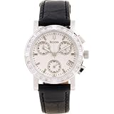 Bulova Women's Diamond Chronograph Interchangeable Strap Watch #96R32